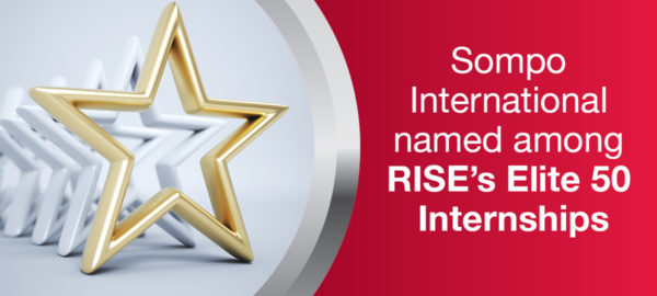 Sompo named among RISE's Elite 50 Internships