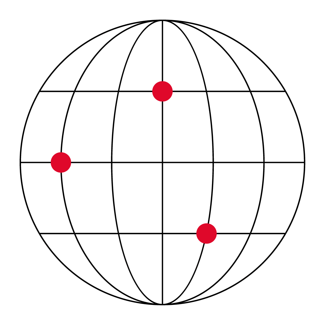An illustration of the globe for Sompo